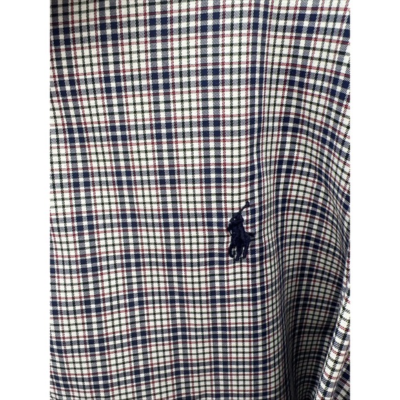 Polo Ralph Lauren Long Sleeve Shirt Men XXL Performance 95% Cotton 5% Elastane - Picture 3 of 6